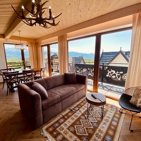 Gliczarów Domki Widokowelove Z Widokiem Na Panorame Tatr - Mountain View מראה חיצוני תמונה