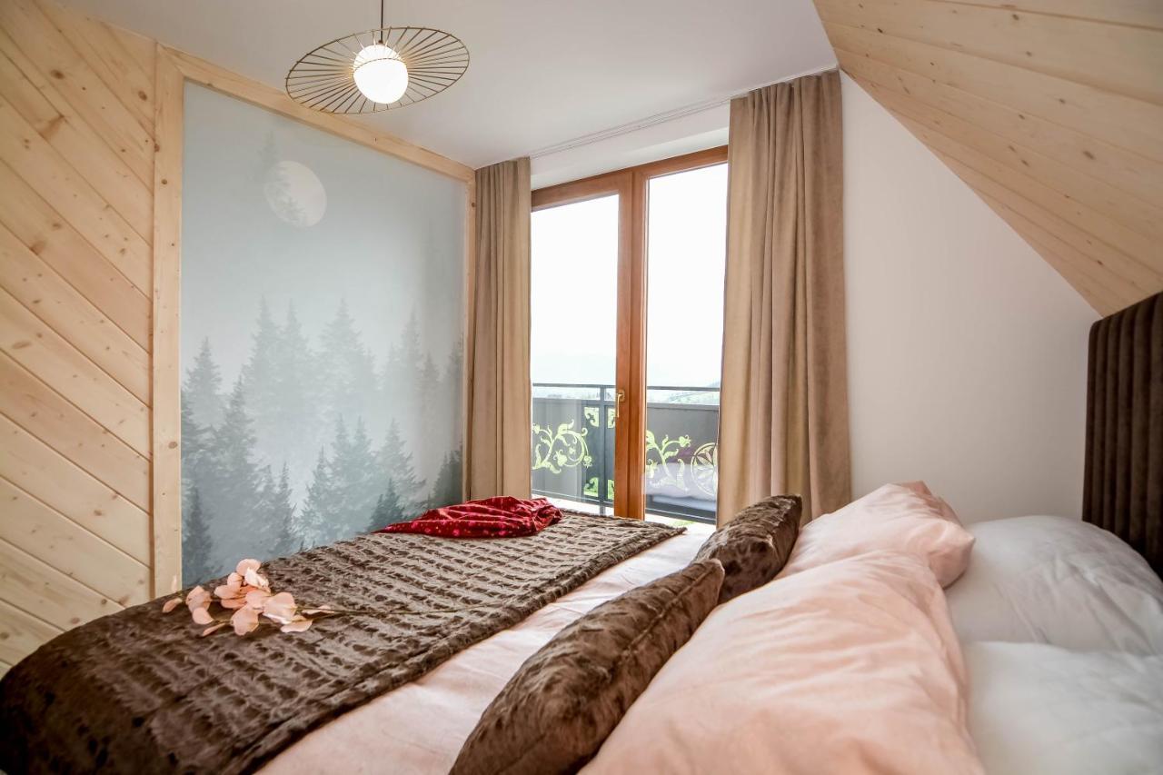 Gliczarów Domki Widokowelove Z Widokiem Na Panorame Tatr - Mountain View מראה חיצוני תמונה