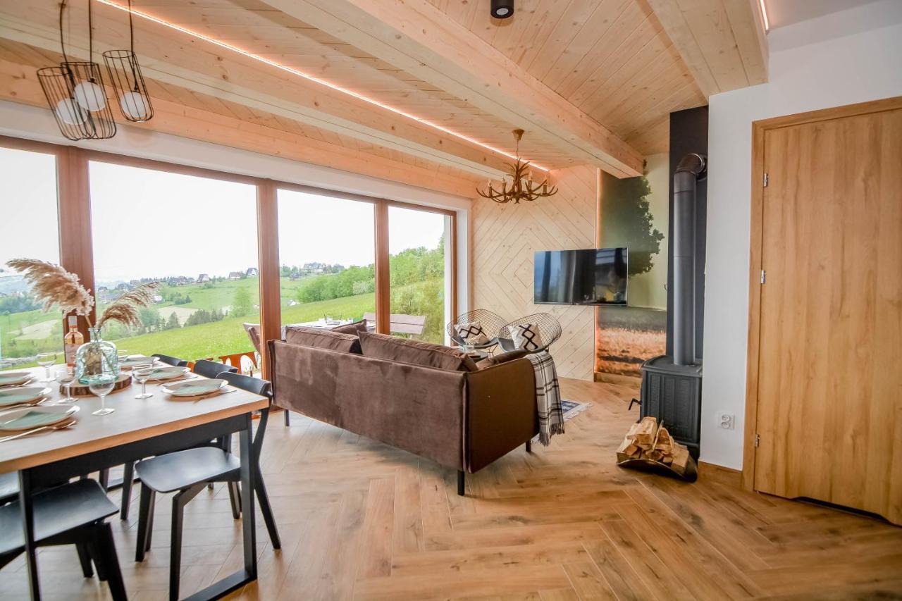 Gliczarów Domki Widokowelove Z Widokiem Na Panorame Tatr - Mountain View מראה חיצוני תמונה
