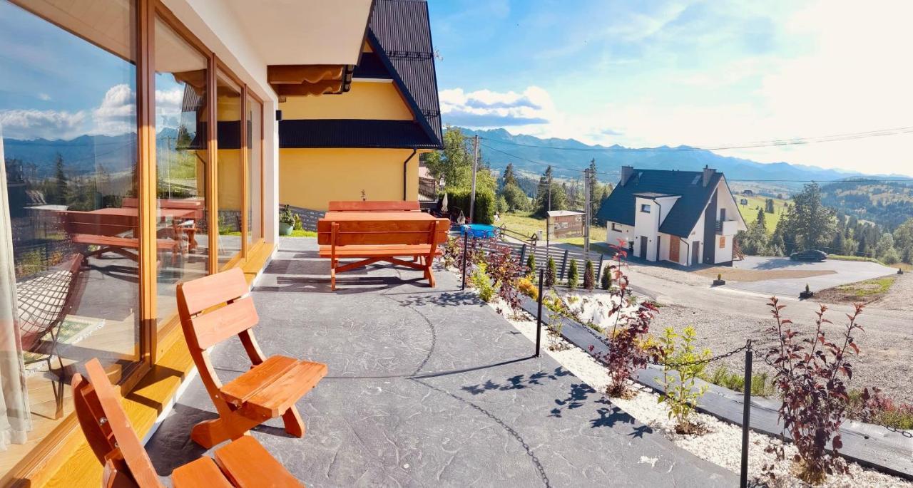 Gliczarów Domki Widokowelove Z Widokiem Na Panorame Tatr - Mountain View מראה חיצוני תמונה